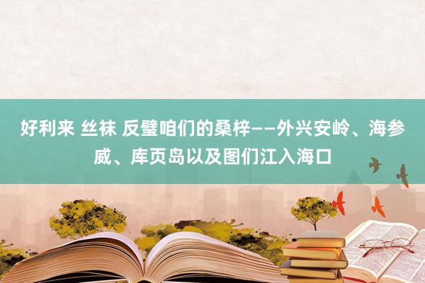 好利来 丝袜 反璧咱们的桑梓——外兴安岭、海参威、库页岛以及图们江入海口