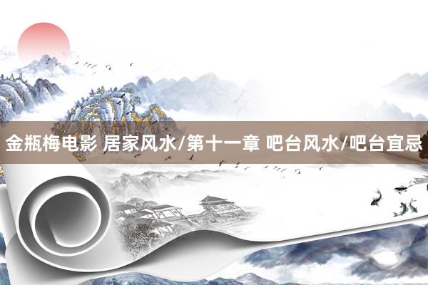金瓶梅电影 居家风水/第十一章 吧台风水/吧台宜忌